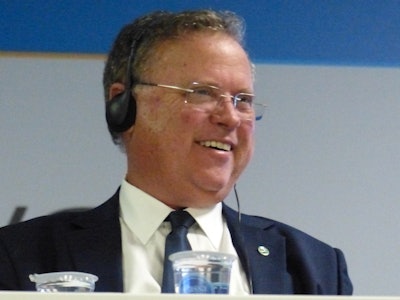 Blairo Maggi, Brazil’s agriculture minister, speaks about the great interest in opening the Mexican chicken market. | Benjamin Ruiz