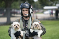 Humans weren't the only ones in need of rescuing in the aftermath of Hurricane Harvey, and many stepped up to save the thousands of animals in need. | US Navy photo by Mass Communication Specialist 1st Class Christopher Lindahl