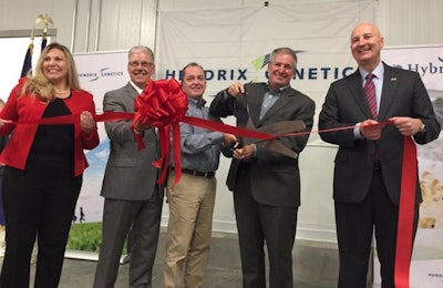 Hendrix Genetics recently held a ribbon-cutting ceremony for its new turkey hatchery in Beatrice, Nebraska. | Hendrix Genetics