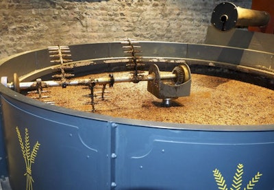 Grain being fermented in a distillery in Dublin, Ireland. Image by rj lerich | BigStockPhoto