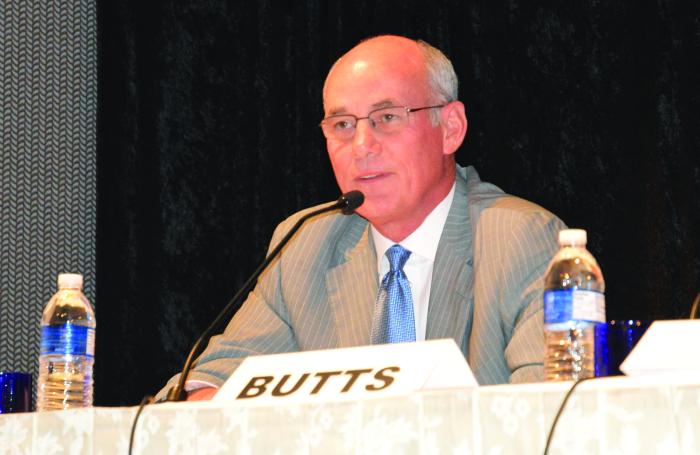 Lampkin Butts, president and chief operating officer of Sanderson Farms, will be the keynote speaker at Chicken Marketing Summit 2018. | WATT Global Media photo