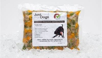 image from Just Food for Dogs website