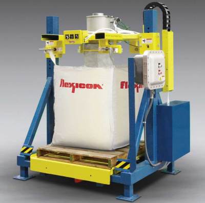 Flexicon-twin-centerpost-bulk-bag-filler