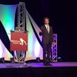 Brian Hare, PhD, associate professor of evolutionary anthropology at Duke University and founder of Dognition, delivered the closing address at Petfood Forum 2018. | photo by Greg Watt