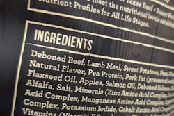 Pet food trends may follow human food trends, but ingredient labeling requirements can be quite different between the two markets. | Photo by Andrea Gantz