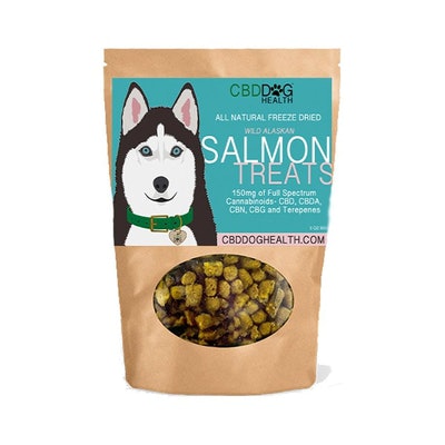 CBD Dog Health Natural Freeze-Dried Salmon Treats