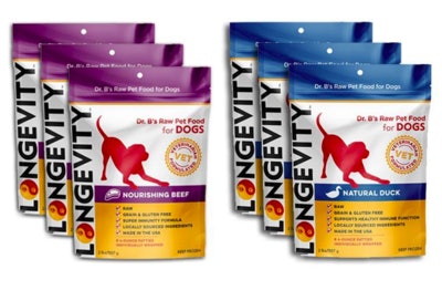 Longevity Active Vitality Bundle dog food