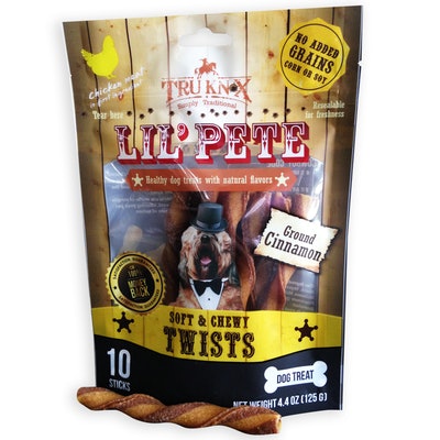 Truknox Lil’ Pete Soft & Chewy Twists pet treats