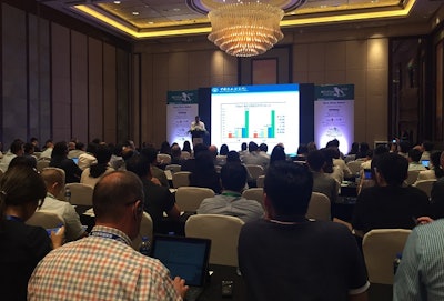 Pet food professionals learned the latest data on the Chinese market during Petfood Forum China 2018. l Debbie Phillips-Donaldson