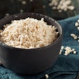 Rice inoculated with koji fungus (Aspergillus oryzae), photo by bhofack22, BigStock.com