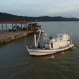 A demonstration boat to promote human rights of workers in the Thai fishing industry, renovated by Nestlé and Thai Union, in Thailand’s Trat Province, December 2017. Photo courtesy: Thai Union