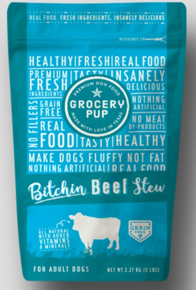 Grocery Pup Bitchin' Beef Stew for adult dogs