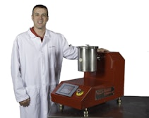 Readco Kurimoto RK Labmaster dry powder blending system