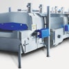 Linde CRYOWAVE CWI impingement freezer for individual quick freezing (IQF) of meat products