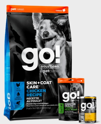 Petcurean Go! Solutions Carnivore collection for cats and dogs