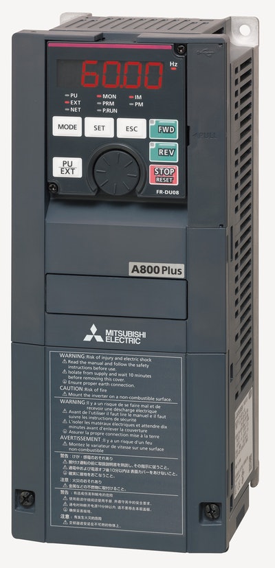 Mitsubishi Electric FR-A800-R2R Series of Variable Frequency Drives (VFD)