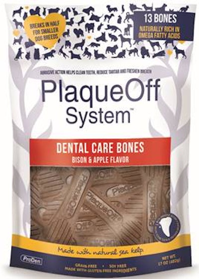 Swedencare PlaqueOff System Dental Care Bones