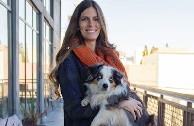 NomNomNow co-founder and CXO, Alexandria Jarell, says the company’s mission began when Mini Australian Shepherd Harlee required a special diet due to a compromised immune system. The search for an easy-to-digest, byproduct-free, nutrient-rich formula eventually led to NomNomNow’s founding. | Photo courtesy NomNomNow