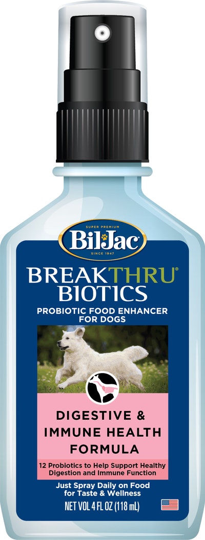 Bil-Jac Break Thru Biotics probiotic food spray
