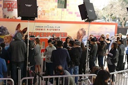 The premiere of Superpower Dogs in Los Angeles. (Tim Wall)