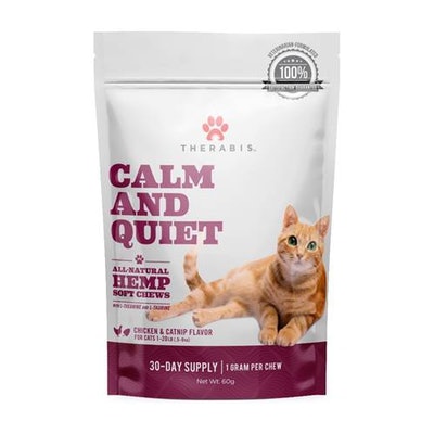 Therabis Calm and Quiet Cat Soft Chews for cats