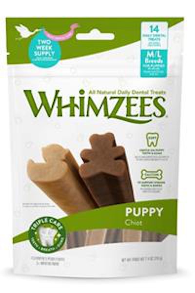 Whimzees Puppy daily dental chews