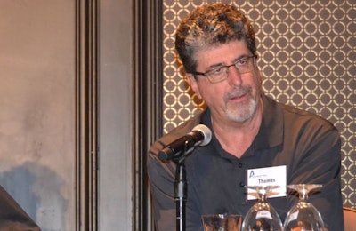 Thomas, a focus group participant at the 2019 Animal Agriculture Alliance Stakeholders Summit, says he trusts farmers to take care of their animals, so animal welfare isn't a high concern when purchasing meat and poultry. (Roy Graber)