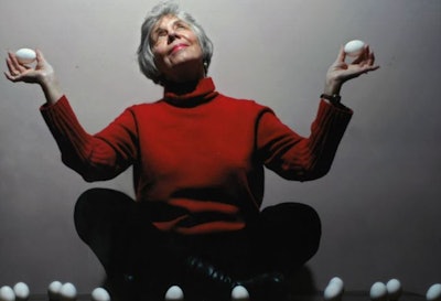 Jo Manhart, director of the Missouri Egg Council, is often referred to as 'The Egg Lady.' (Brandon Kruse)