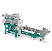Bühler Inc. PolyOne single-screw extruder