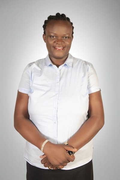 Baluka Sylvia Angubua, lecturer at Makerere University and president of the Uganda Veterinary Association, argues that training women in animal nutrition, reporting or diagnosing diseases and other health issues, would improve farm productivity, helping to meet rising demand. (Courtesy Zoetis)