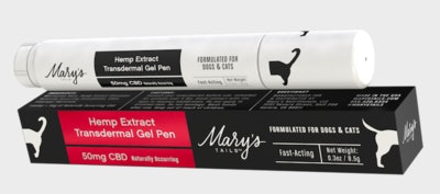 Mary's Tails Hemp Extract Transdermal Gel Pen