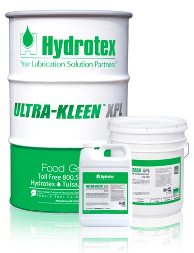 Hydrotex Lube Ultra-Kleen XPL series of premium food grade lubricants