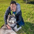 Addiction Foods Founder and CEO Jerel Kwek, here with Husky Koda, ensures his company stays on the path of expansion with premium products and international access to high-growth markets like China. | Courtesy Addiction Foods