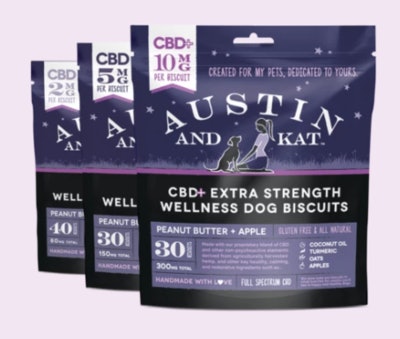 Austin and Kat CBD Dog Biscuits