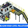 Columbia Machine Inc. HL4200 high-level palletizer