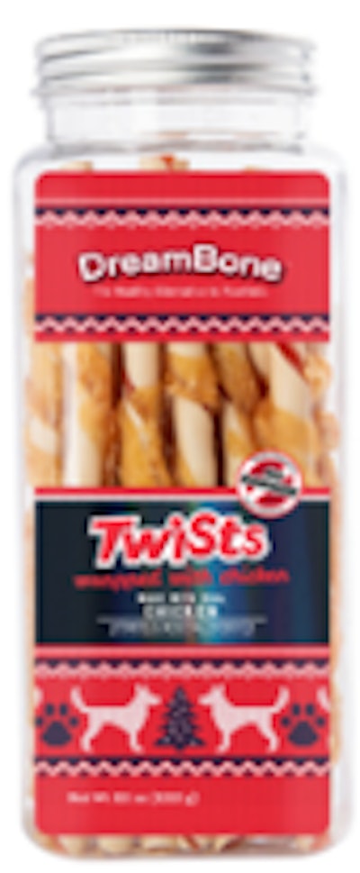 Spectrum Brands, Inc. DreamBone Holiday Chicken Wrapped Twists