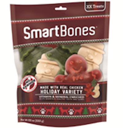 Spectrum Brands, Inc. Smartbones Holiday Shapes