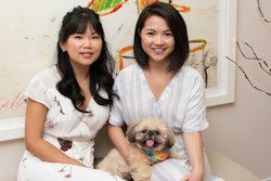 Co-founder/CEO Rei Kawano and Co-founder/COO Melanie Han, with Shih Tzu Rara, have focused on pet gut health as well as the consumer experience to stand out in a growing online market. | Photo courtesy Heed Foods