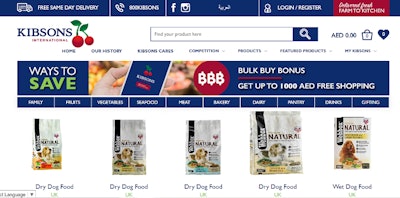 Webbox pet food available on Kibsons International online