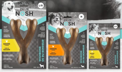 Hagen Zeus Nosh Wishbone chew toy for dogs