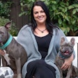 Cali Raw Nutrition Founder and CEO Brandine Strand, seen here with her dogs Bodhi, a French Bulldog, and Dharma, a Pitbull, has had a memorable first year filled with growth and pivots as a global pandemic changes everyone’s business plans. | (Courtesy Cali Raw Nutrition)