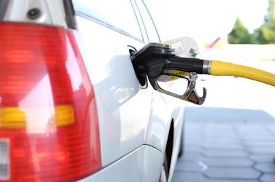 Fuel pump white car