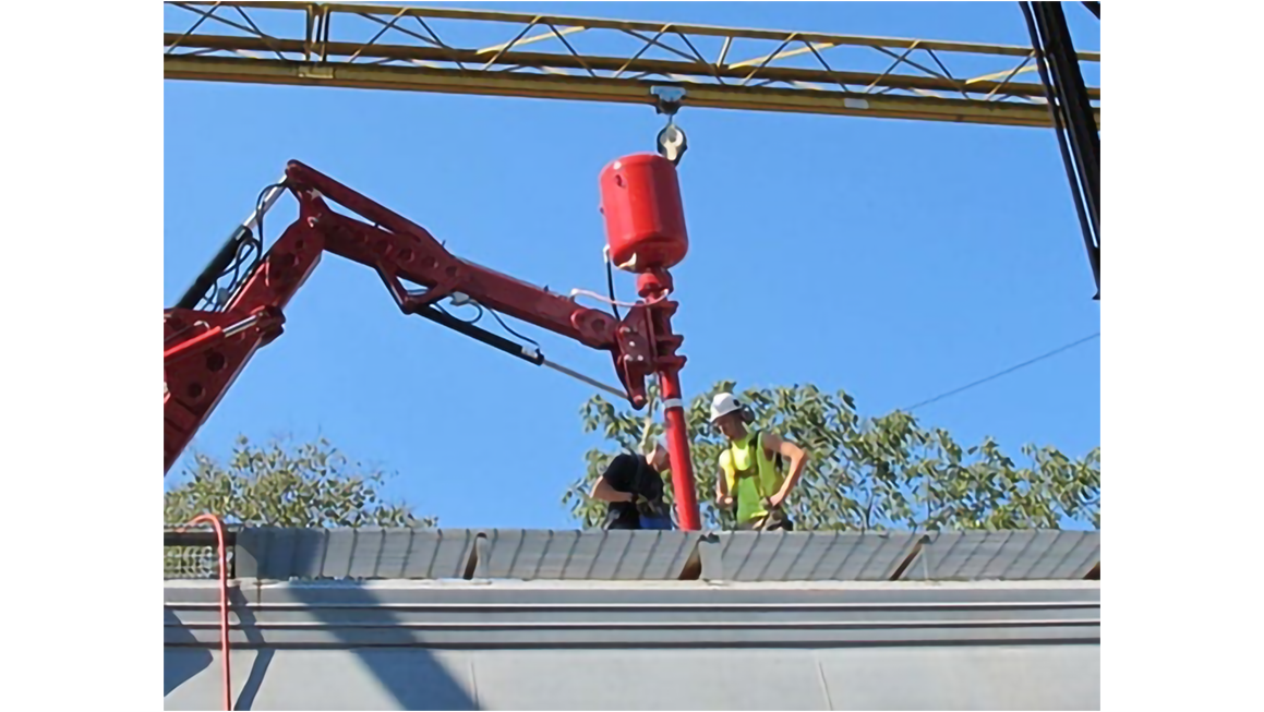 Hopperpopper unloading railcar