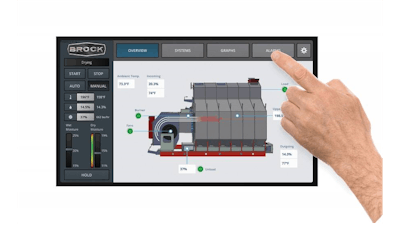 Intui dry grain dryer control