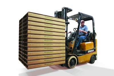 Loadrunner forklift ad Pic yellow