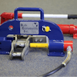 Portable chain breaker for drag conveyors