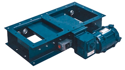 Roller slide gates