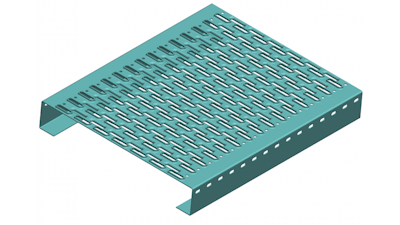 Silver grip grating