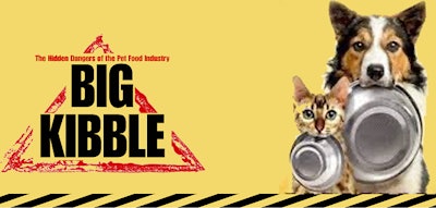 Image by Ryan Yamka, created from 'Big Kibble' book cover and 'Pet Fooled' movie graphics.