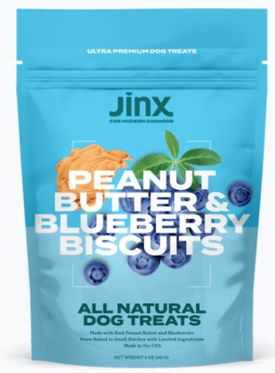 Jinx Peanut Butter Blueberry Biscuits